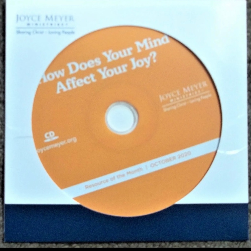 NEW Joyce Meyer Ministies CD How Does Your Mind Affect Your Joy